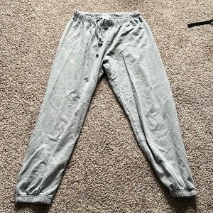 These are gray joggers from Nordstrom Rack. Size Medium.